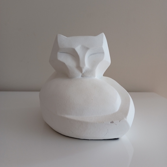 Karin Swildens Austin Production Sculpture Cubist Cat - Picture 10 of 13